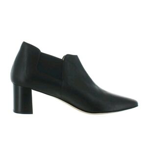 AMALFI by Rangoni Leather Square Toe Heeled Chelsea Boots Narrow Fit
